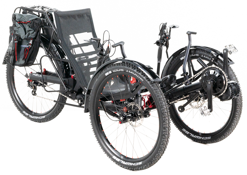 Azub Ti-FLY X Full Suspension Recumbent Trike