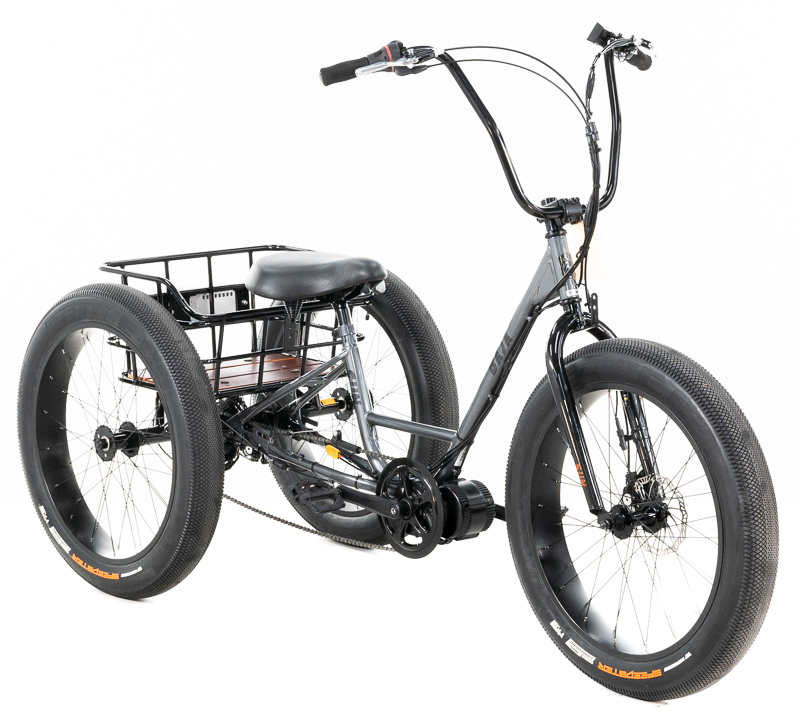 William's Satin Graphite Metallic Sunseeker Baja Fat Trike