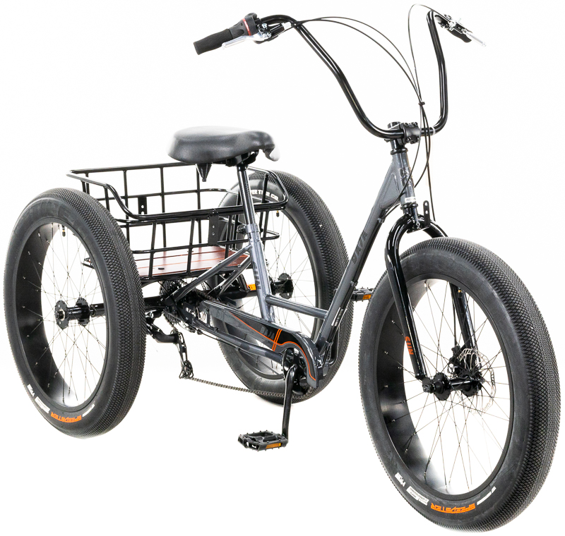 Robert's Satin Graphite Metallic Sunseeker Baja Fat Trike