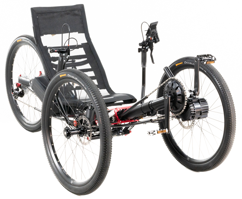 Azub Ti-FLY X Full Suspension Recumbent Trike