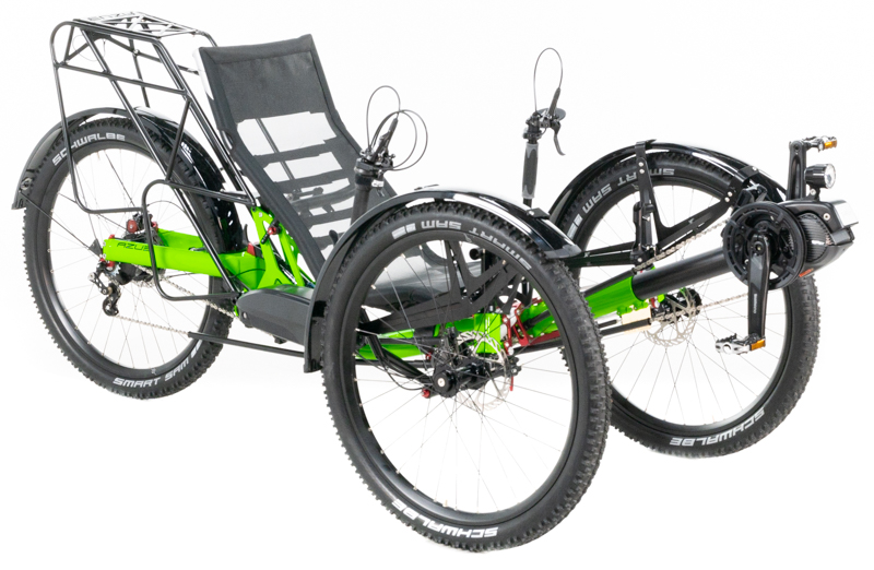 Azub Ti-FLY X Full Suspension Recumbent Trike