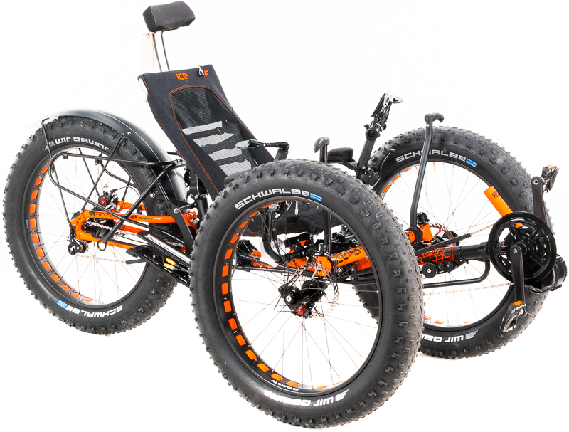 ICE Full Fat Folding Recumbent Trike