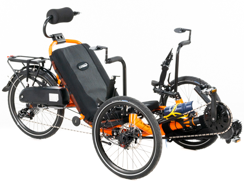 Catrike Trail Folding Recumbent Trike