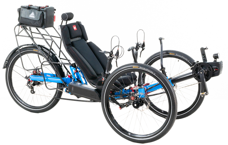 Azub Ti-FLY X Full Suspension Recumbent Trike