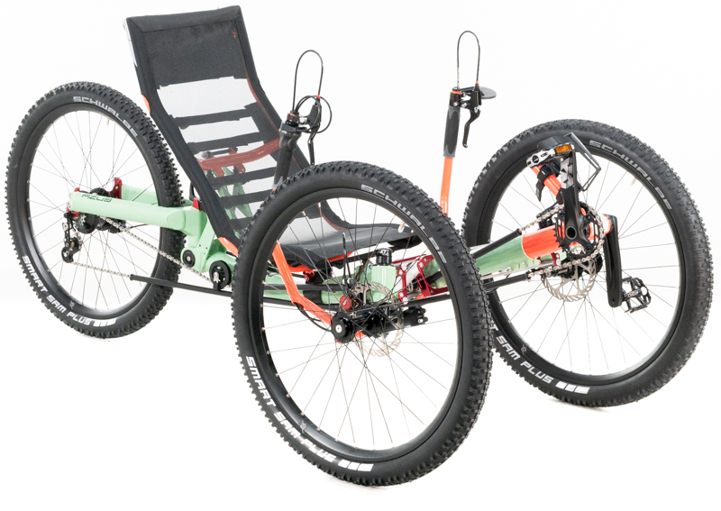 Azub Ti-FLY X Full Suspension Recumbent Trike