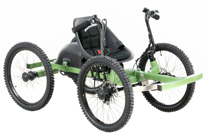 Cody's Dark Green NOTAWHEELCHAIR Kid Rig