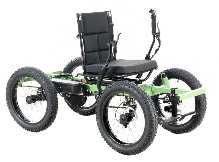 Michele's Dark Green NotAWheelchair Rig