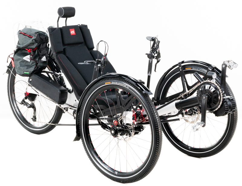 Azub Ti-FLY X Full Suspension Recumbent Trike