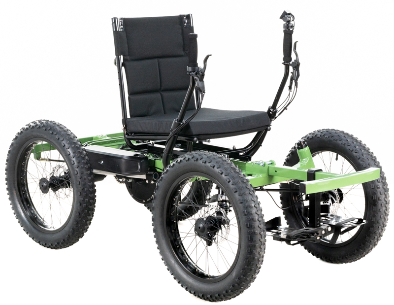 Donald's Dark Green NotAWheelchair Rig