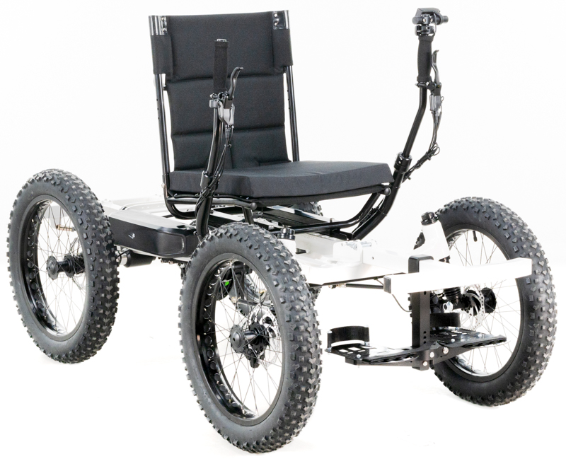 Kevin's Pearl White NotAWheelchair Rig