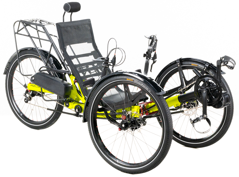 Azub Ti-FLY X Full Suspension Recumbent Trike
