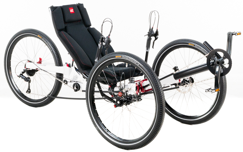 Azub Ti-FLY X Full Suspension Recumbent Trike