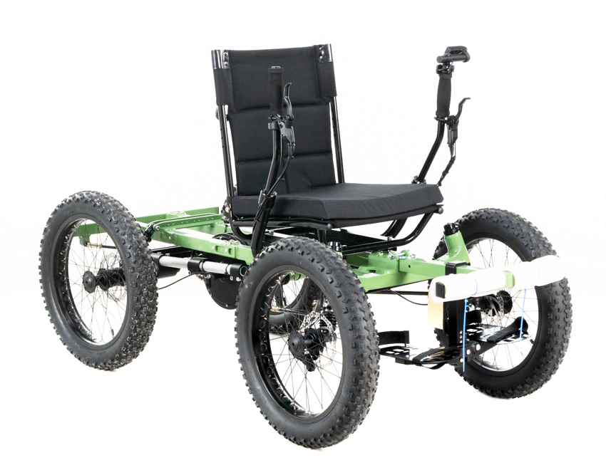 Joey's Dark Green NotAWheelchair Rig