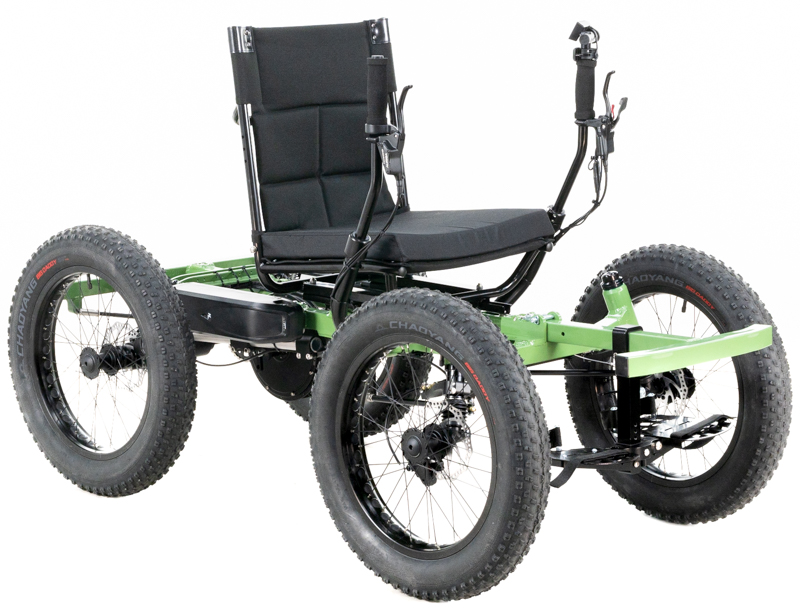 Renee's Dark Green NotAWheelchair Rig