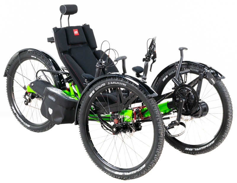 Azub Ti-FLY X Full Suspension Recumbent Trike