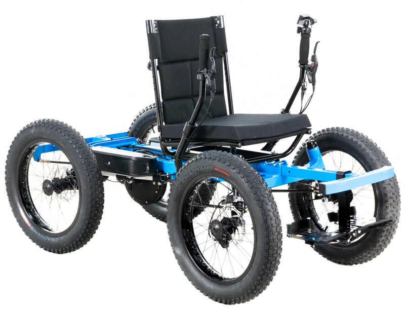 Sunshine Foundation's Blue NotAWheelchair Rig