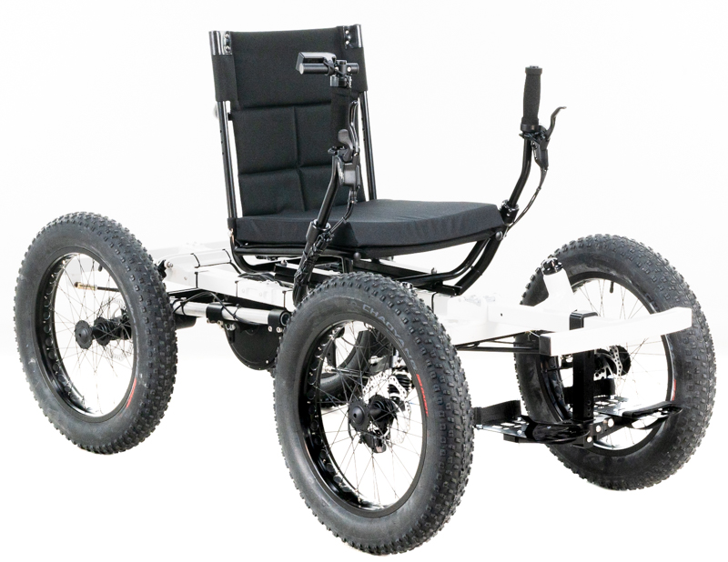 Elliott's Pearl White NotAWheelchair Rig