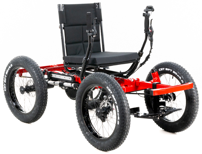 Dan's Red NotAWheelchair Rig