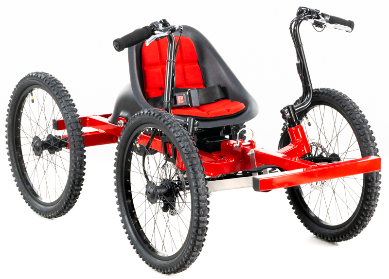 Daniel's Red NotAWheelchair Kids Rig