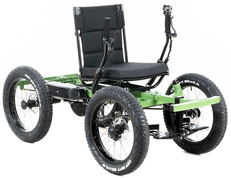 Jeffrey's Dark Green NotAWheelchair Rig