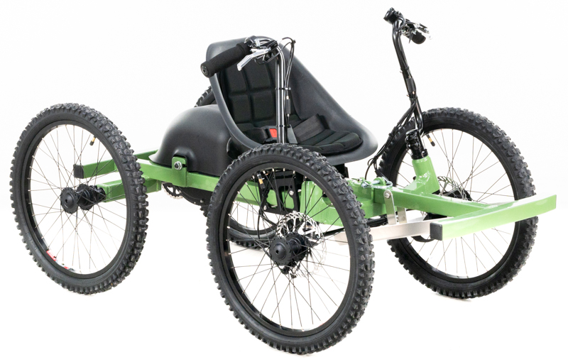 Ivy Academy's Dark Green NotAWheelchair Kids Rig