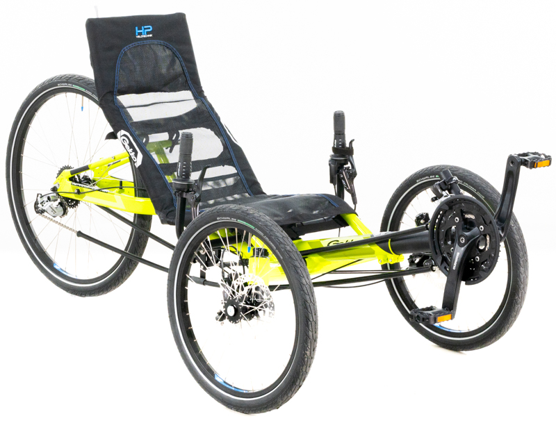 Judy's Lime Green HP Velotechnik Gekko 26 US Edition - Sport