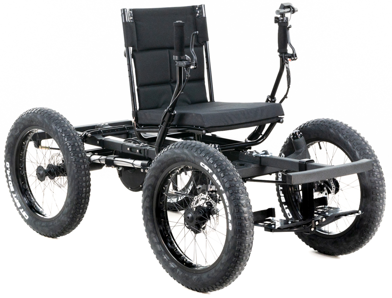 NOTAWHEELCHAIR RIG - Electric Suspension Quad