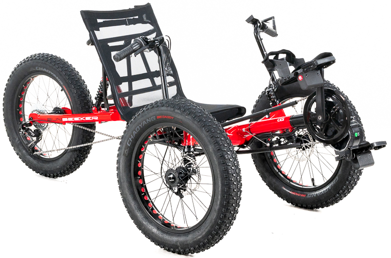  SunSeeker Fat Tad CXS Full Suspension Tadpole Recumbent Trike