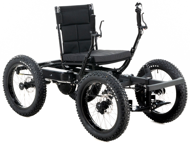 Brock's Crinkle Black NotAWheelchair Rig