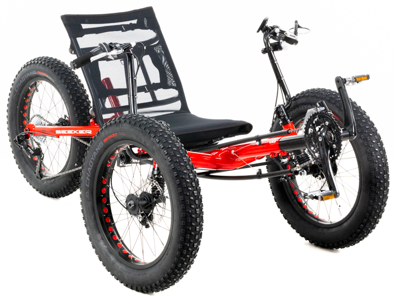  SunSeeker Fat Tad CXS Full Suspension Tadpole Recumbent Trike