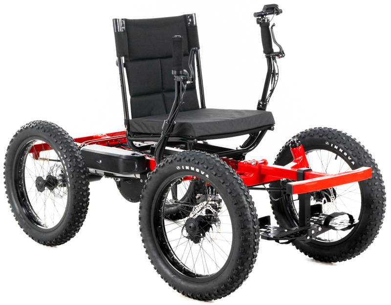 Denny's Red NotAWheelchair Rig