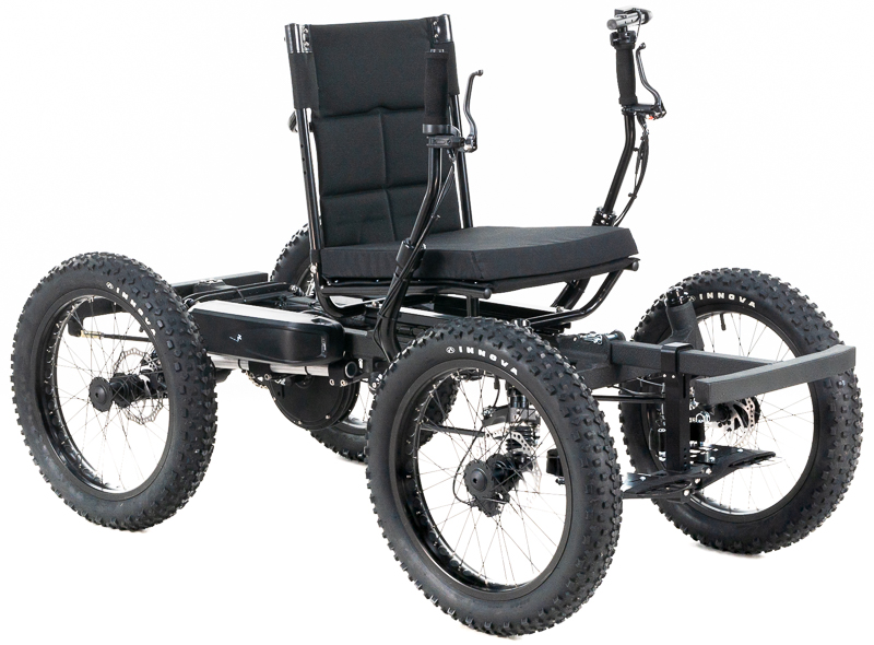 Anthony's Crinkle Black NotAWheelchair Rig