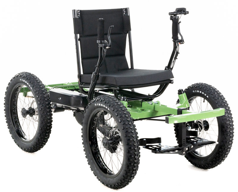 Jabe's Dark Green NotAWheelchair Rig