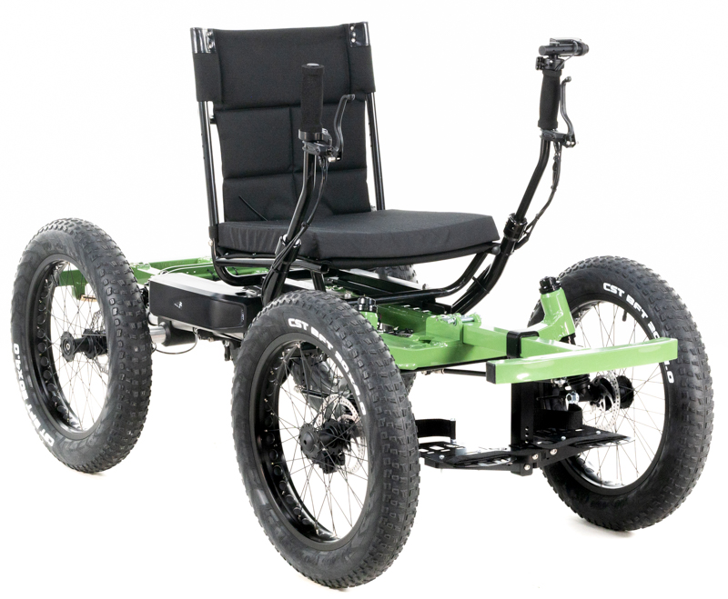 Dennis' Dark Green NotAWheelchair Rig