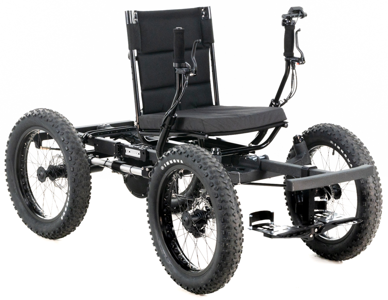 Noah's Crinkle Black NotAWheelchair Rig