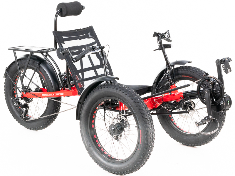  SunSeeker Fat Tad CXS Full Suspension Tadpole Recumbent Trike