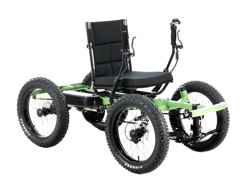 Lindsay's Green Notawheelchair Rig