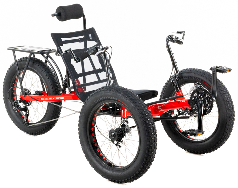  SunSeeker Fat Tad CXS Full Suspension Tadpole Recumbent Trike