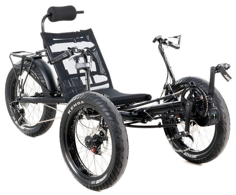  SunSeeker Fat Tad CXS Full Suspension Tadpole Recumbent Trike