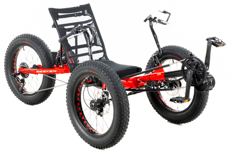  SunSeeker Fat Tad CXS Full Suspension Tadpole Recumbent Trike