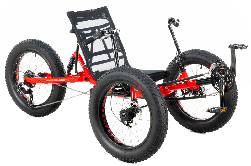  SunSeeker Fat Tad CXS Full Suspension Tadpole Recumbent Trike