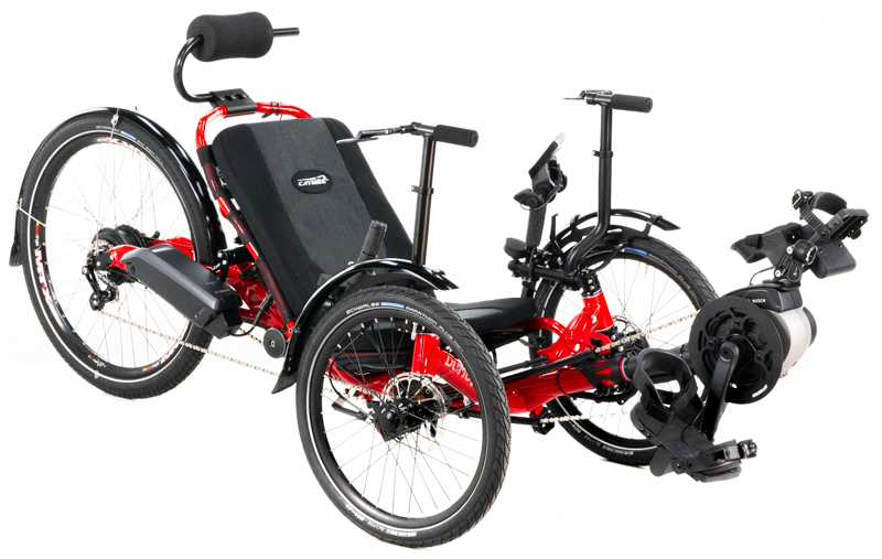 Catrike Dumont Full Suspension Folding Trike
