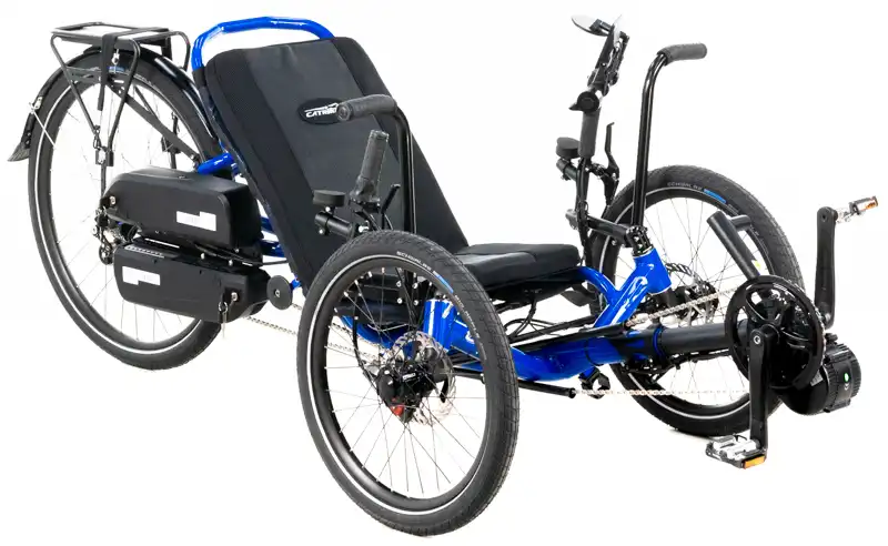 Tom's Electric Blue Catrike 559