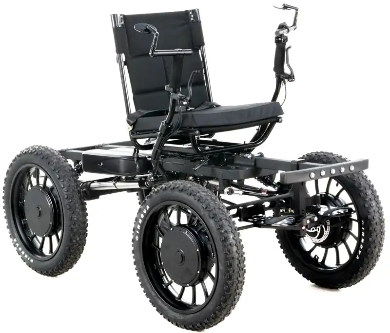 Benson's Crinkle Black NotAWheelchair Big Rig