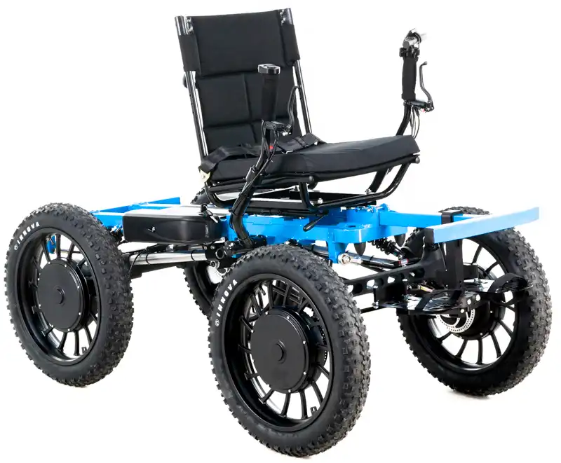 Jacob's Blue NotAWheelchair Big Rig