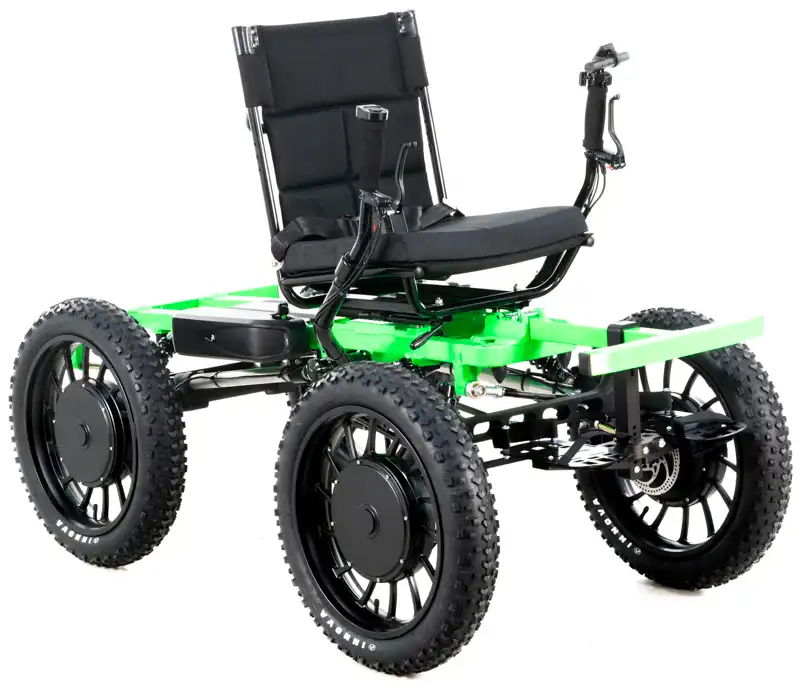 Jozef's Neon Green NotAWheelchair Big Rig