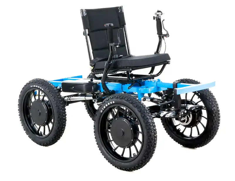 Alex's Blue NotAWheelchair Big Rig