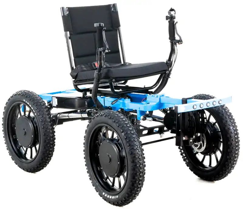 Paul's Blue NotAWheelchair Big Rig