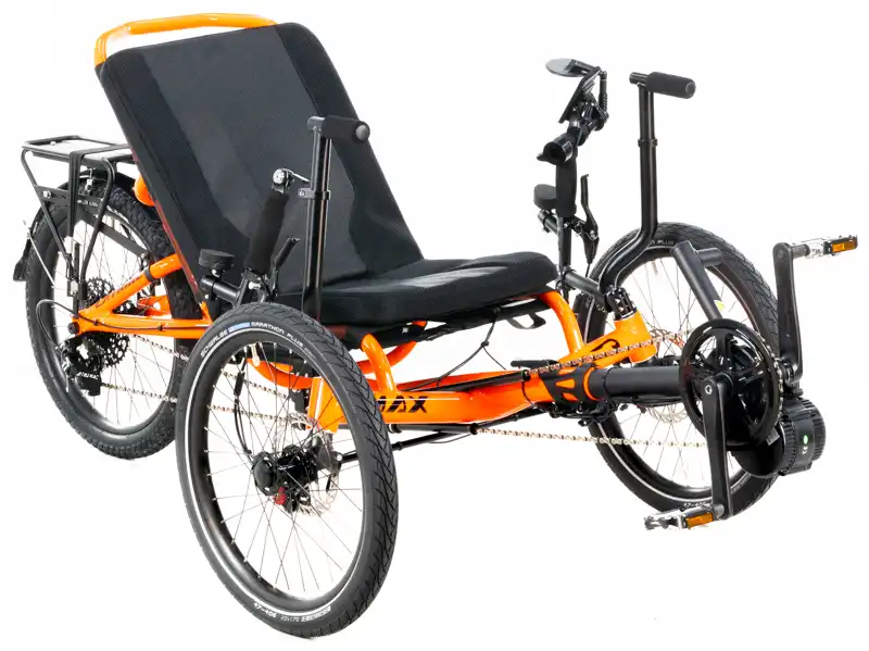 Thomas' Atomic Orange Catrike MAX