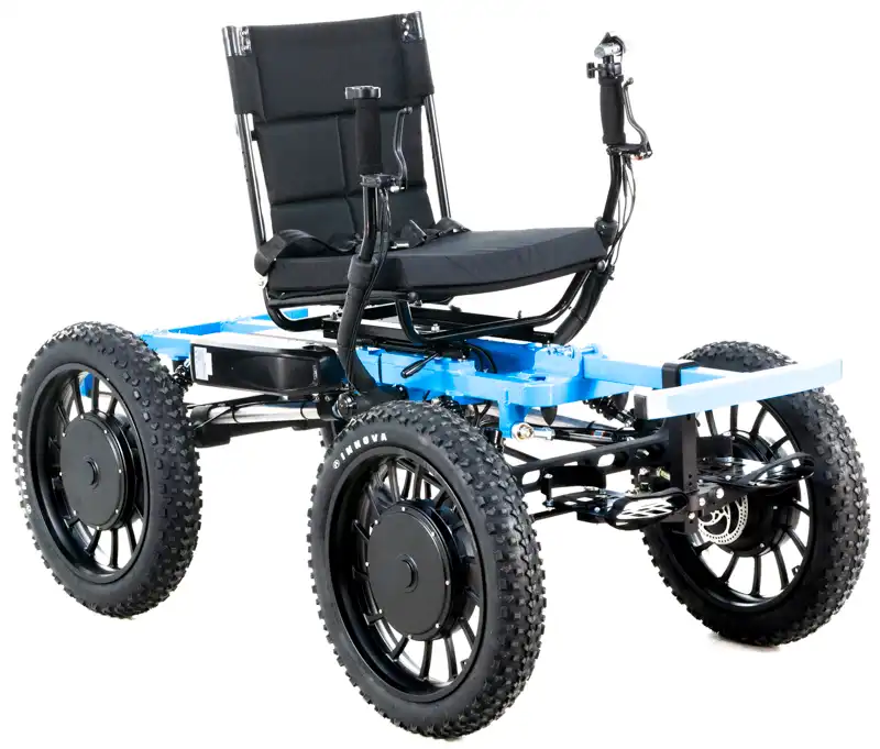 Josiah's Blue NotAWheelchair Big Rig